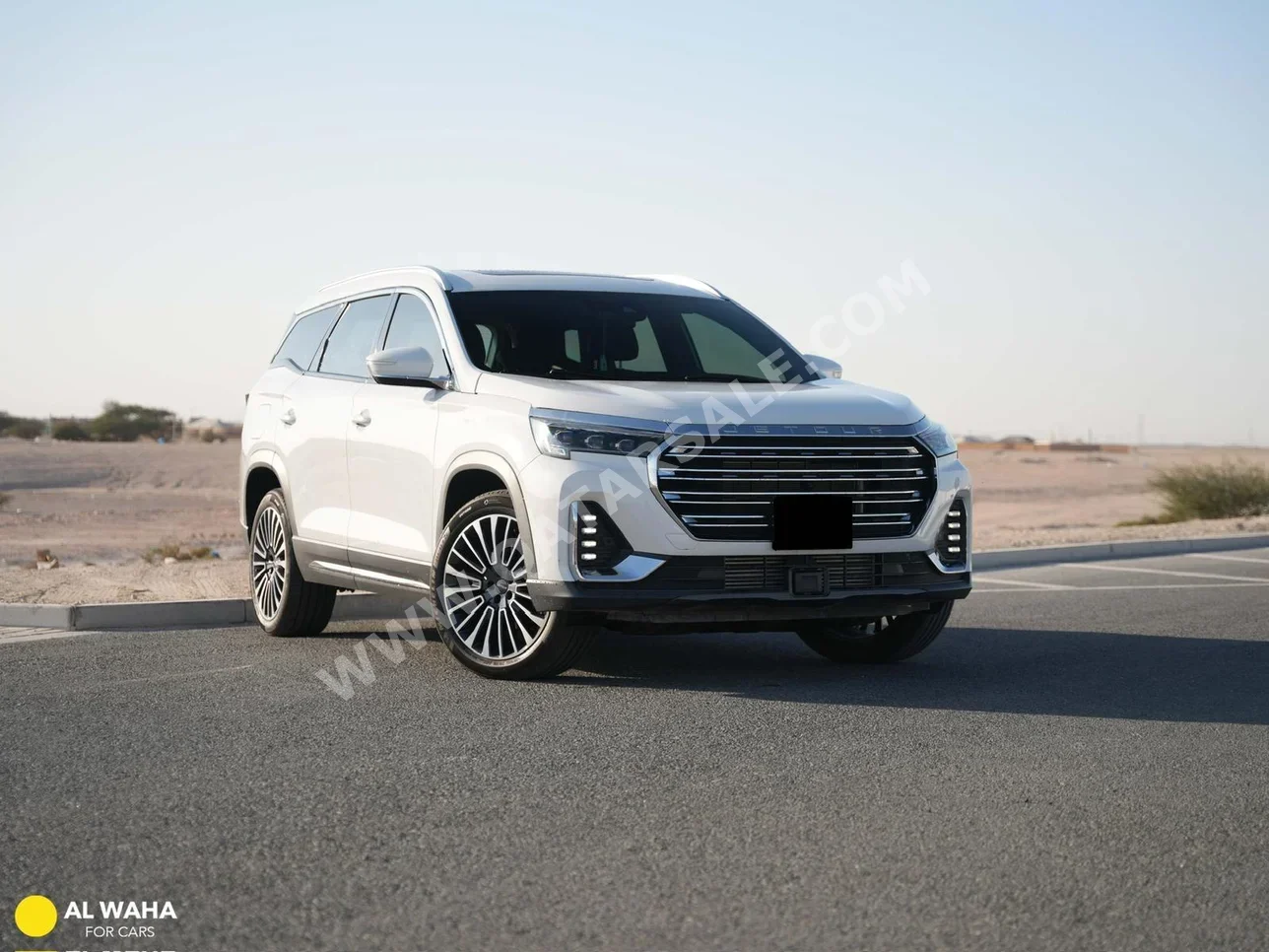 Jetour  X90  Plus  2025  Automatic  245 Km  4 Cylinder  Four Wheel Drive (4WD)  SUV  White  With Warranty