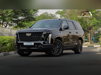 Cadillac  Escalade  Sport Platinum  2025  Automatic  0 Km  8 Cylinder  Four Wheel Drive (4WD)  SUV  Black Matte  With Warranty