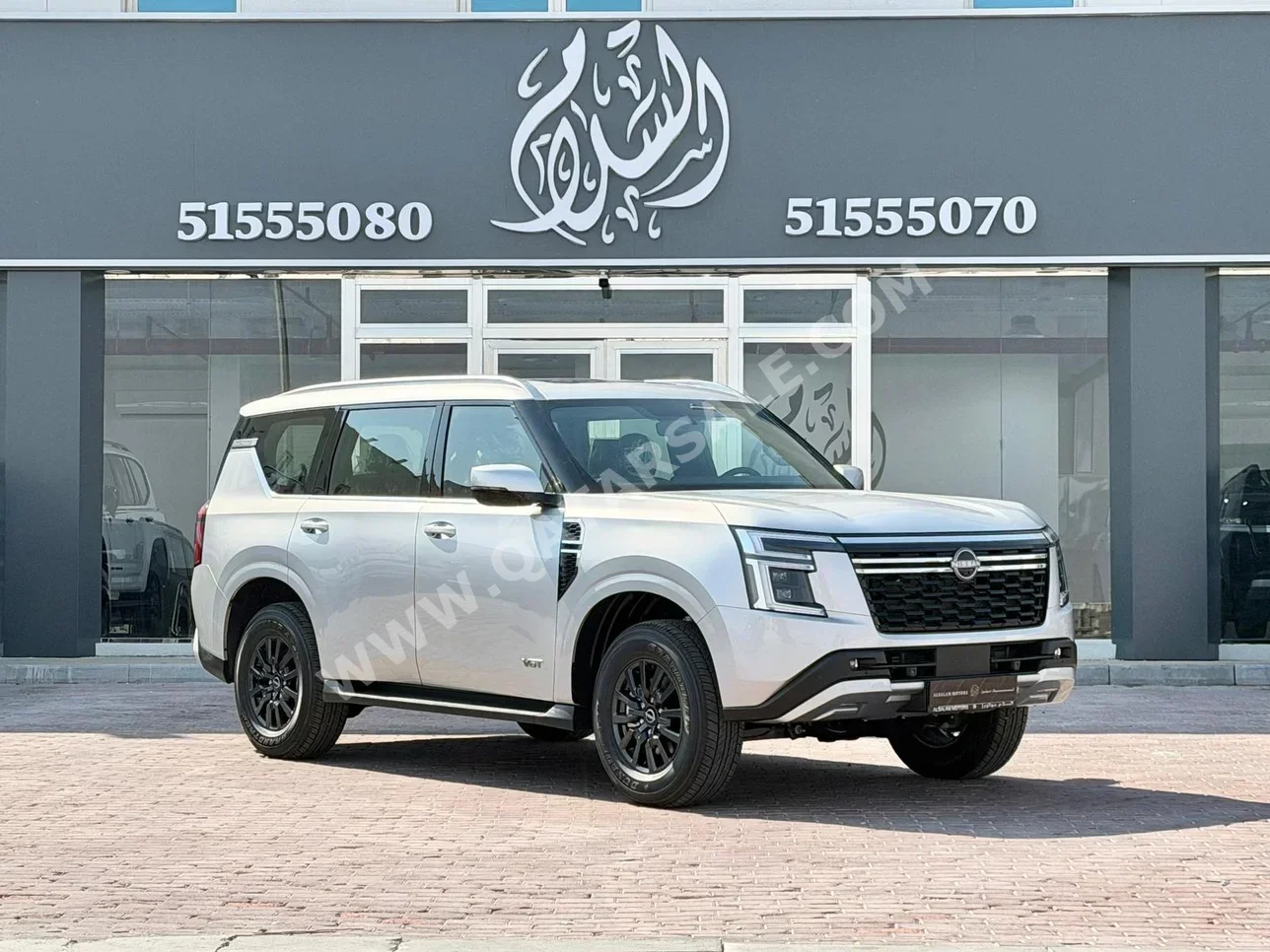 Nissan Patrol LE Turbo 2025 Automatic 0 Km 6 Cylinder Four Wheel Drive (4WD) SUV Silver With Warranty