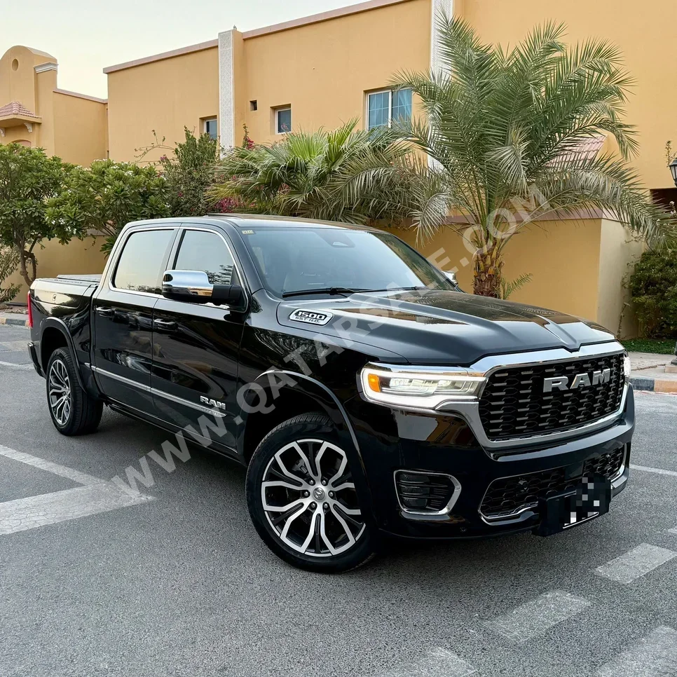 Dodge  Ram  Tungsten  2025  Automatic  10,400 Km  8 Cylinder  Four Wheel Drive (4WD)  Pick Up  Black  With Warranty