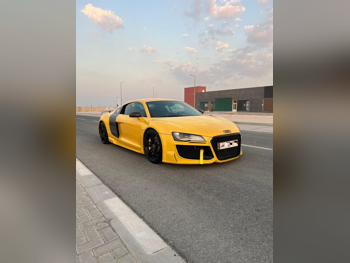 Audi  R8  2008  Automatic  141,000 Km  8 Cylinder  All Wheel Drive (AWD)  Coupe / Sport  Yellow
