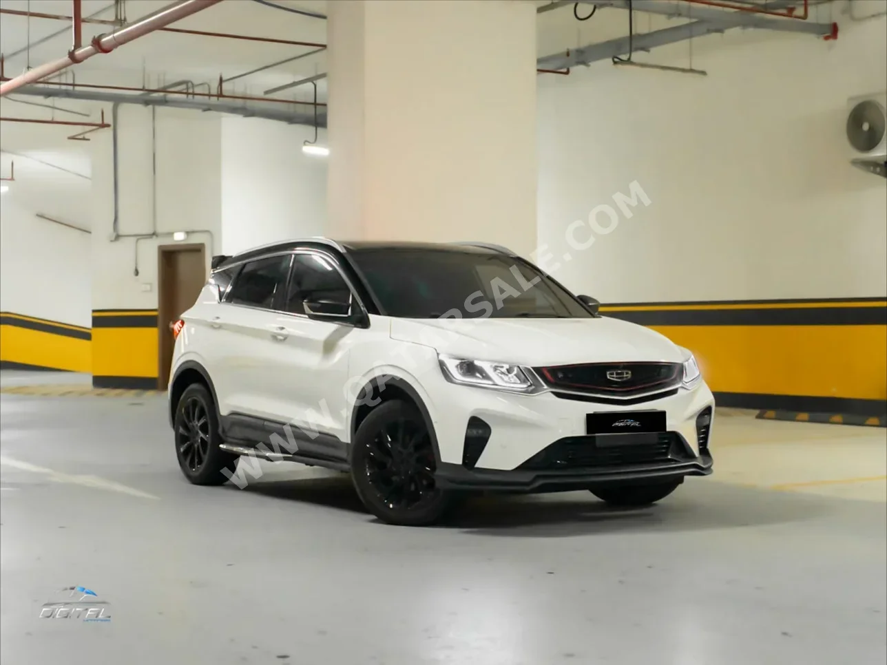 Geely  Coolray  2022  Automatic  33,000 Km  4 Cylinder  Front Wheel Drive (FWD)  SUV  White