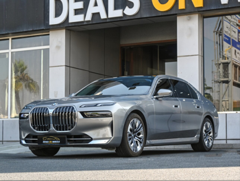 BMW  7-Series  735 i  2024  Automatic  15,000 Km  6 Cylinder  Rear Wheel Drive (RWD)  Sedan  Gray  With Warranty
