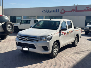 تويوتا  هاي لوكس  2021  عادي  131,000 كم  4 سلندر  دفع خلفي  بيكب  أبيض
