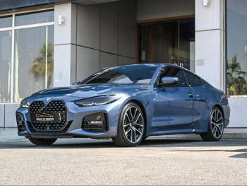 BMW  4-Series  430 I  2021  Automatic  49,000 Km  4 Cylinder  Rear Wheel Drive (RWD)  Coupe / Sport  Blue  With Warranty