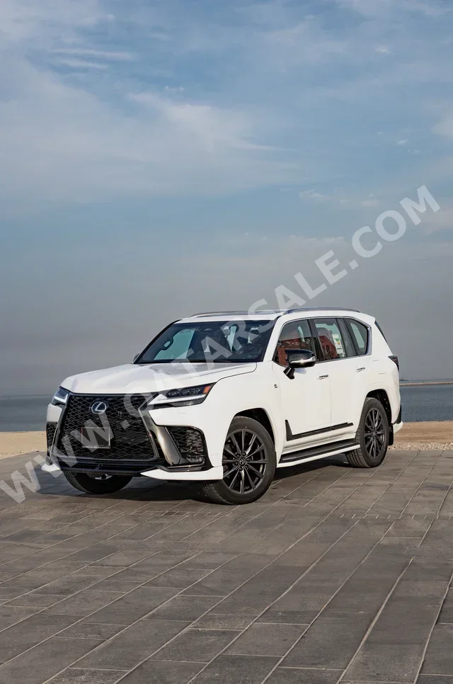 Lexus  LX 600 F-Sport  SUV 4x4  White  2025
