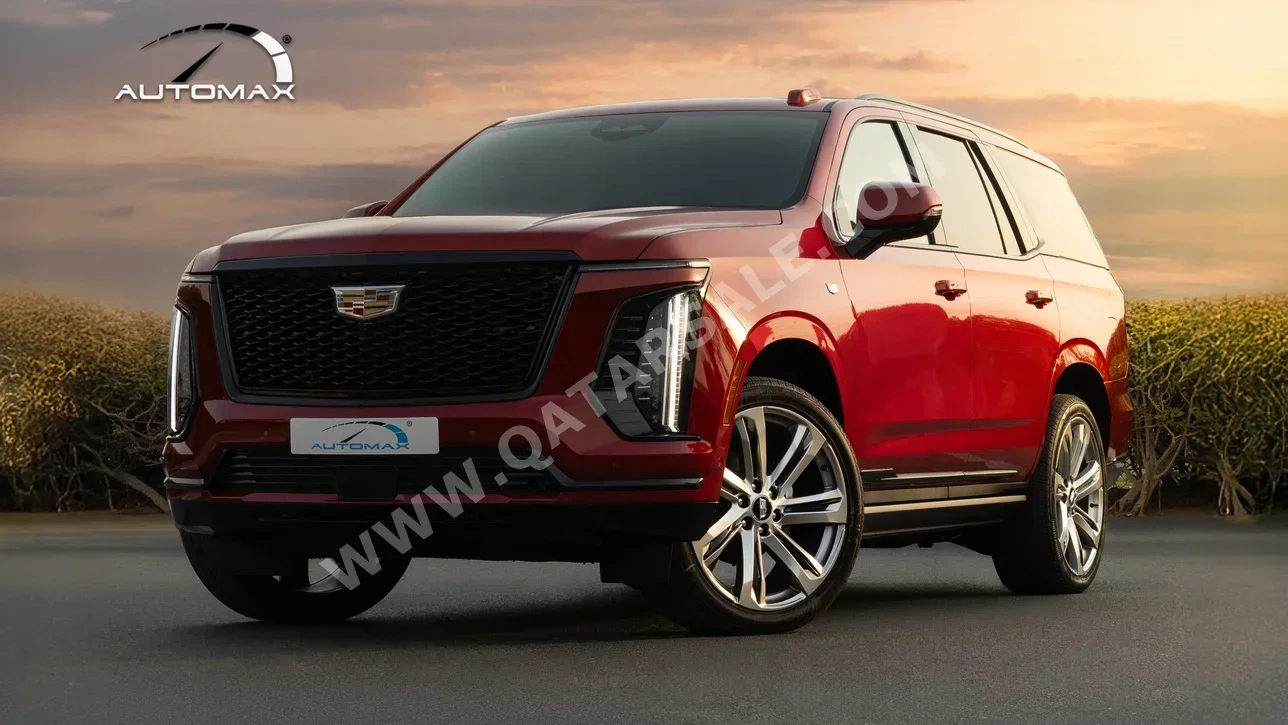Cadillac Escalade Sport Platinum 2025 Automatic 0 Km 8 Cylinder Four Wheel Drive (4WD) SUV Red With Warranty