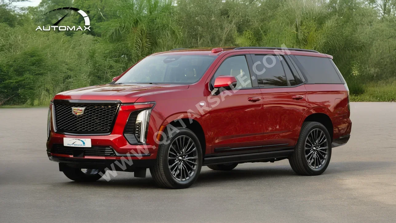 Cadillac Escalade Sport Platinum 2025 Automatic 0 Km 8 Cylinder Four Wheel Drive (4WD) SUV Red With Warranty