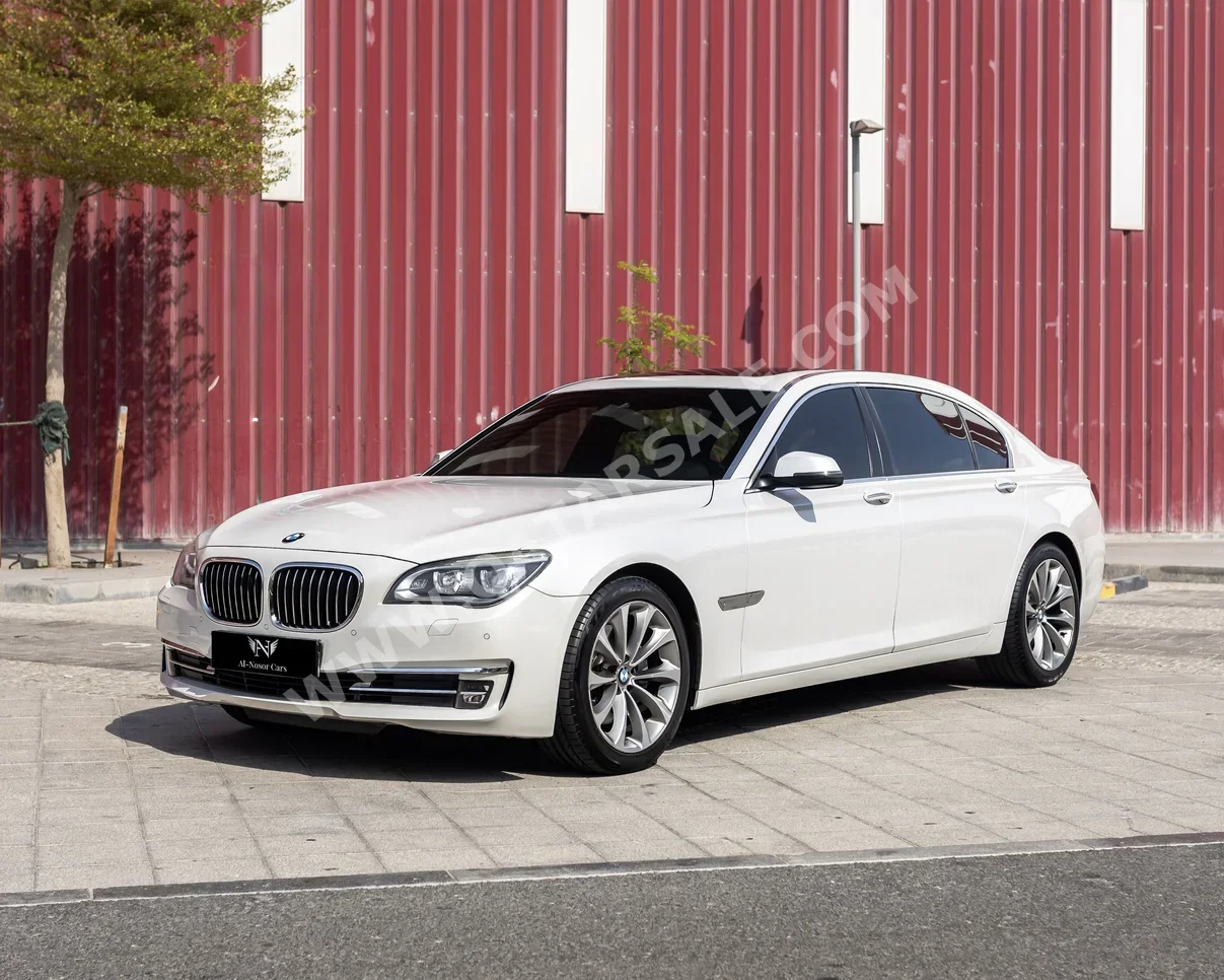 BMW 7-Series 730 Li 2015 Automatic 82,000 Km 6 Cylinder Rear Wheel Drive (RWD) Sedan White