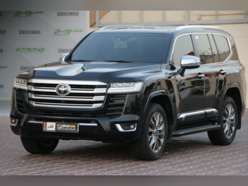 تويوتا  لاند كروزر  في اكس ار توين توربو  2023  اوتوماتيك  59,000 كم  6 سلندر  دفع رباعي  اس يو في  أسود  تحت الضمان