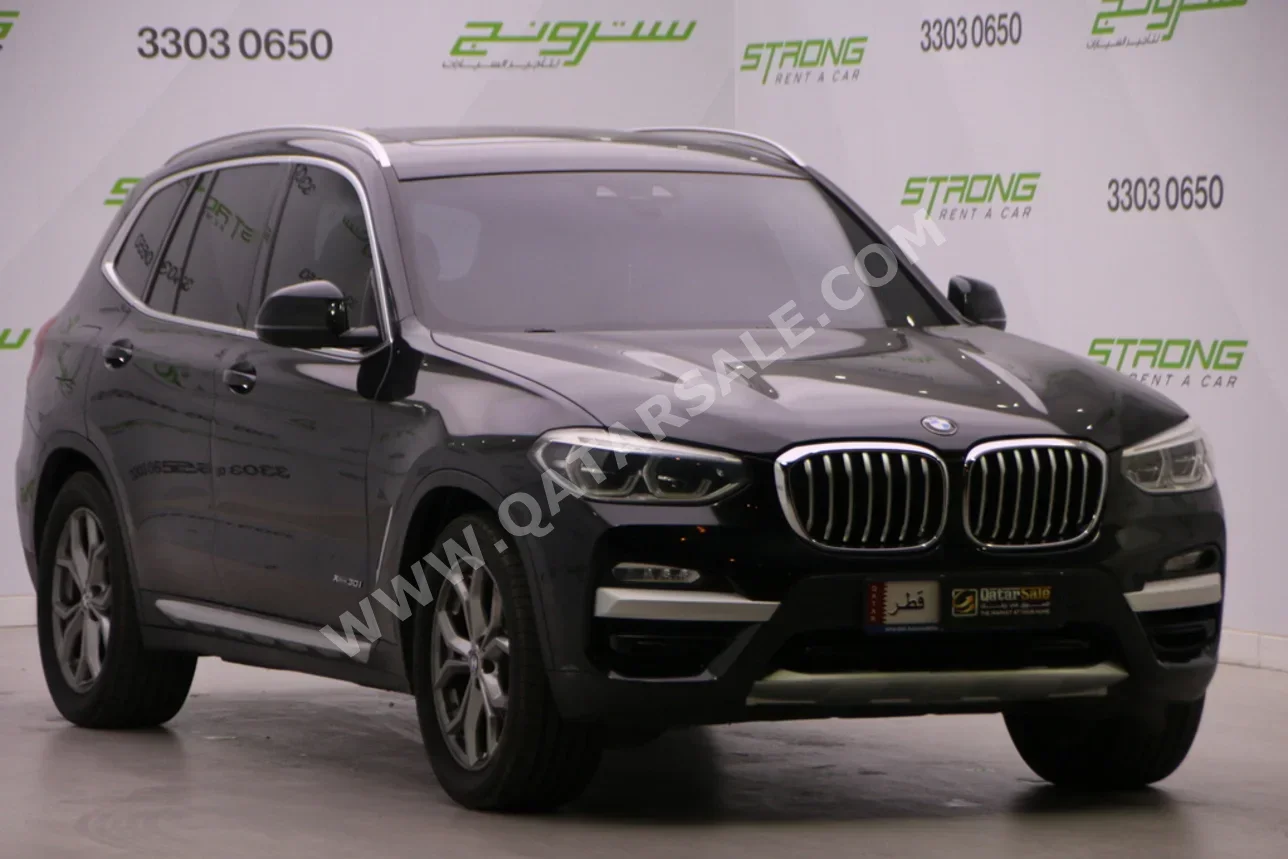 BMW  X-Series  X3  2018  Automatic  110,000 Km  4 Cylinder  Four Wheel Drive (4WD)  SUV  Black