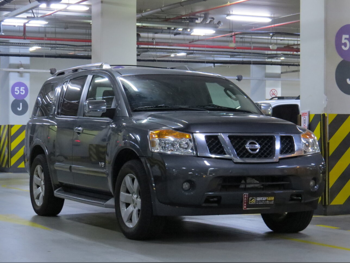 نيسان  أرمادا  ال اي  2008  اوتوماتيك  87,000 كم  8 سلندر  دفع رباعي  اس يو في  رمادي