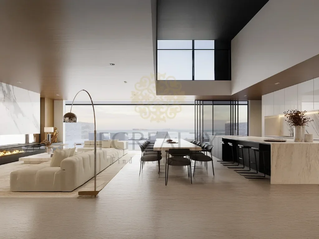 Family Residential  - Semi Furnished  - Doha  - The Pearl  - 7 Bedrooms