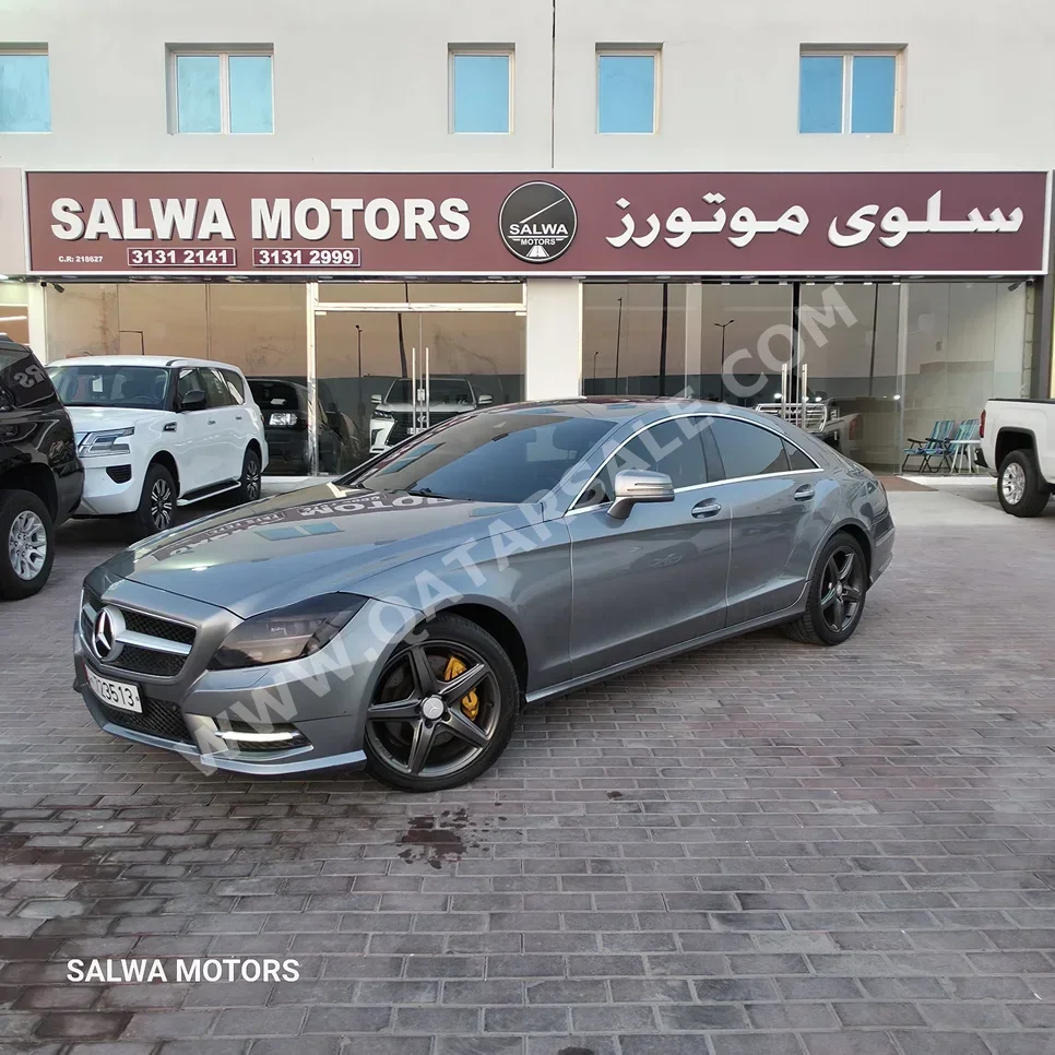 Mercedes-Benz CLS 350 2014 Automatic 210,000 Km 6 Cylinder Rear Wheel Drive (RWD) Sedan Gray
