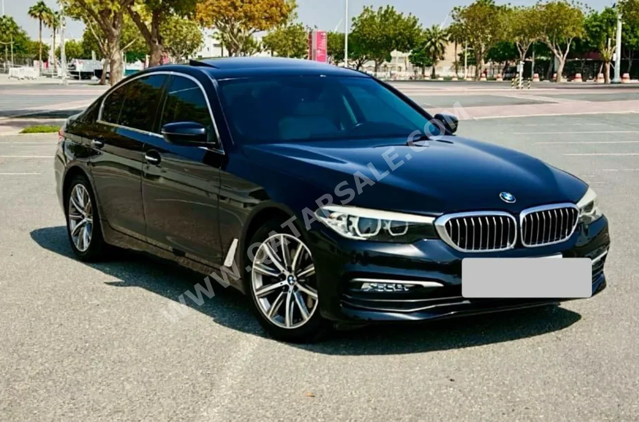 BMW  5-Series  520i  2019  Automatic  79,000 Km  4 Cylinder  Rear Wheel Drive (RWD)  Sedan  Black