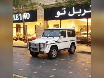 Mercedes-Benz G-Class 400 Turbo 2001 Automatic 259,400 Km 8 Cylinder Four Wheel Drive (4WD) SUV White