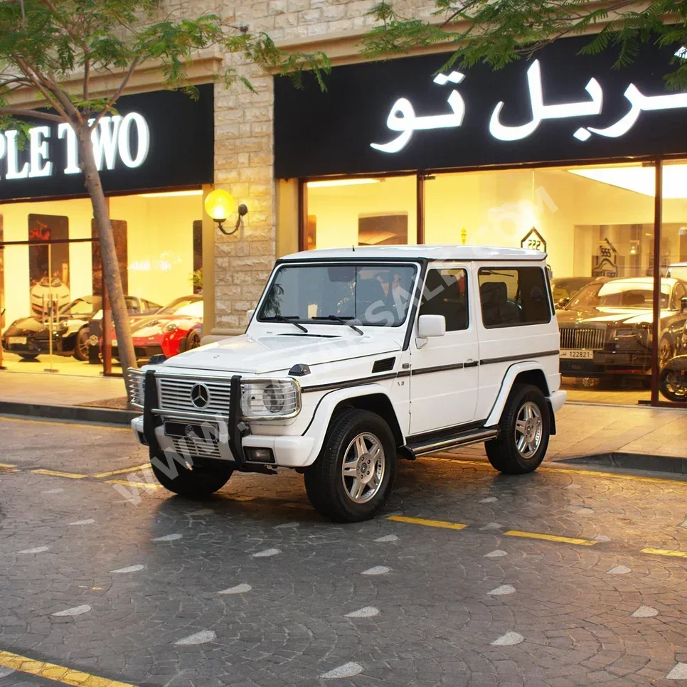 Mercedes-Benz G-Class 400 Turbo 2001 Automatic 259,400 Km 8 Cylinder Four Wheel Drive (4WD) SUV White