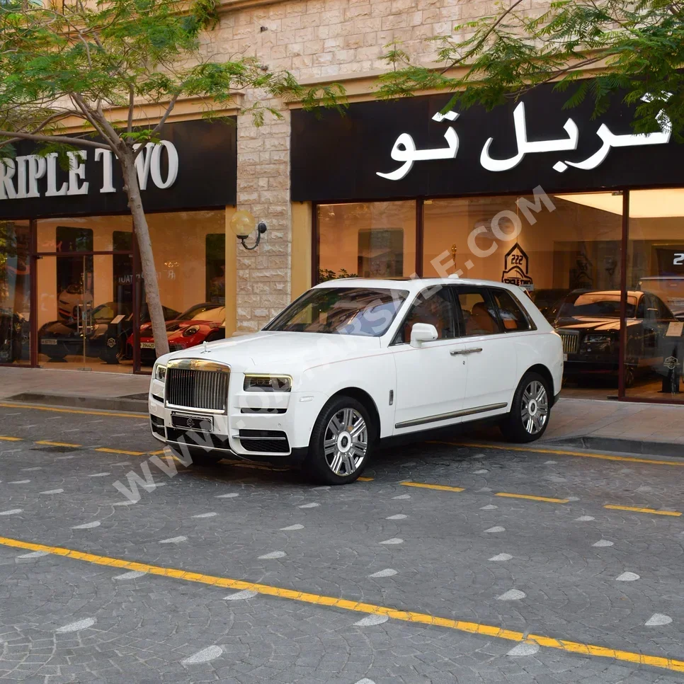 Rolls-Royce Cullinan 2019 Automatic 148,400 Km 12 Cylinder Four Wheel Drive (4WD) SUV White