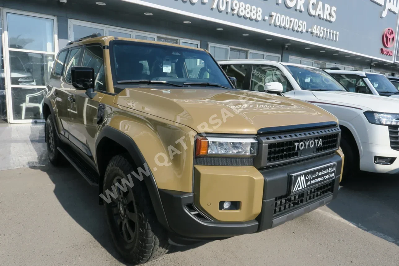 Toyota  Prado  TX Turbo  2024  Automatic  0 Km  4 Cylinder  Four Wheel Drive (4WD)  SUV  Beige  With Warranty