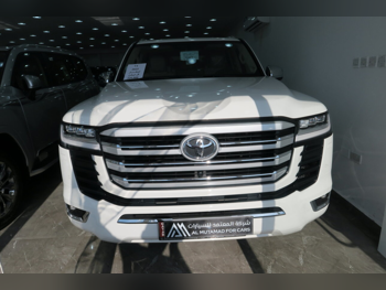 Toyota  Land Cruiser  VX Twin Turbo  2025  Automatic  0 Km  6 Cylinder  Four Wheel Drive (4WD)  SUV  White  With Warranty