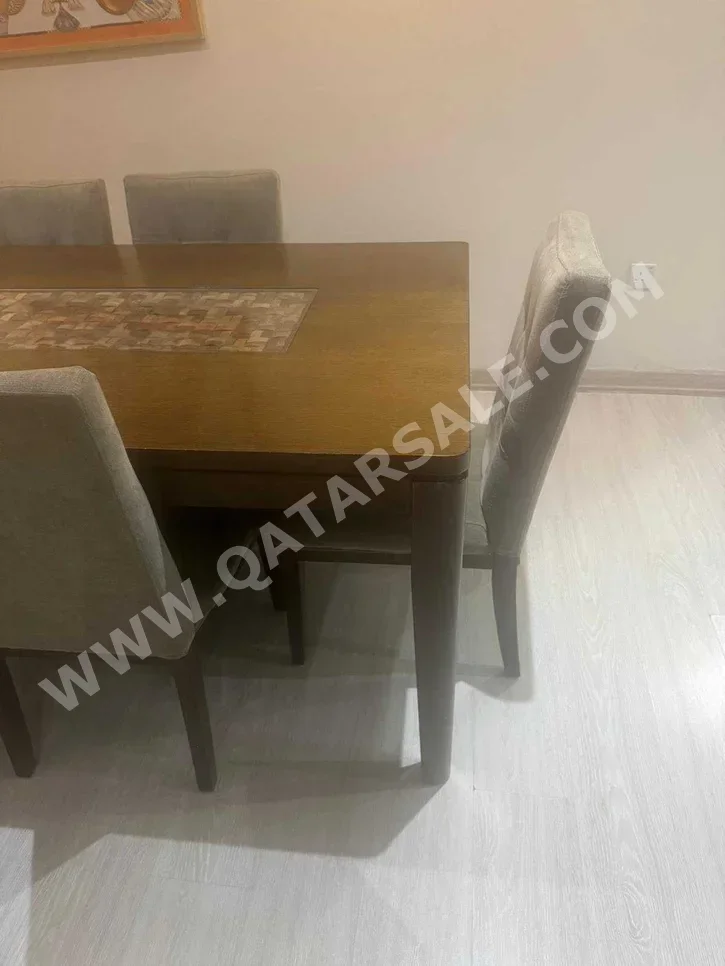 Dining Table with Chairs  - Beige