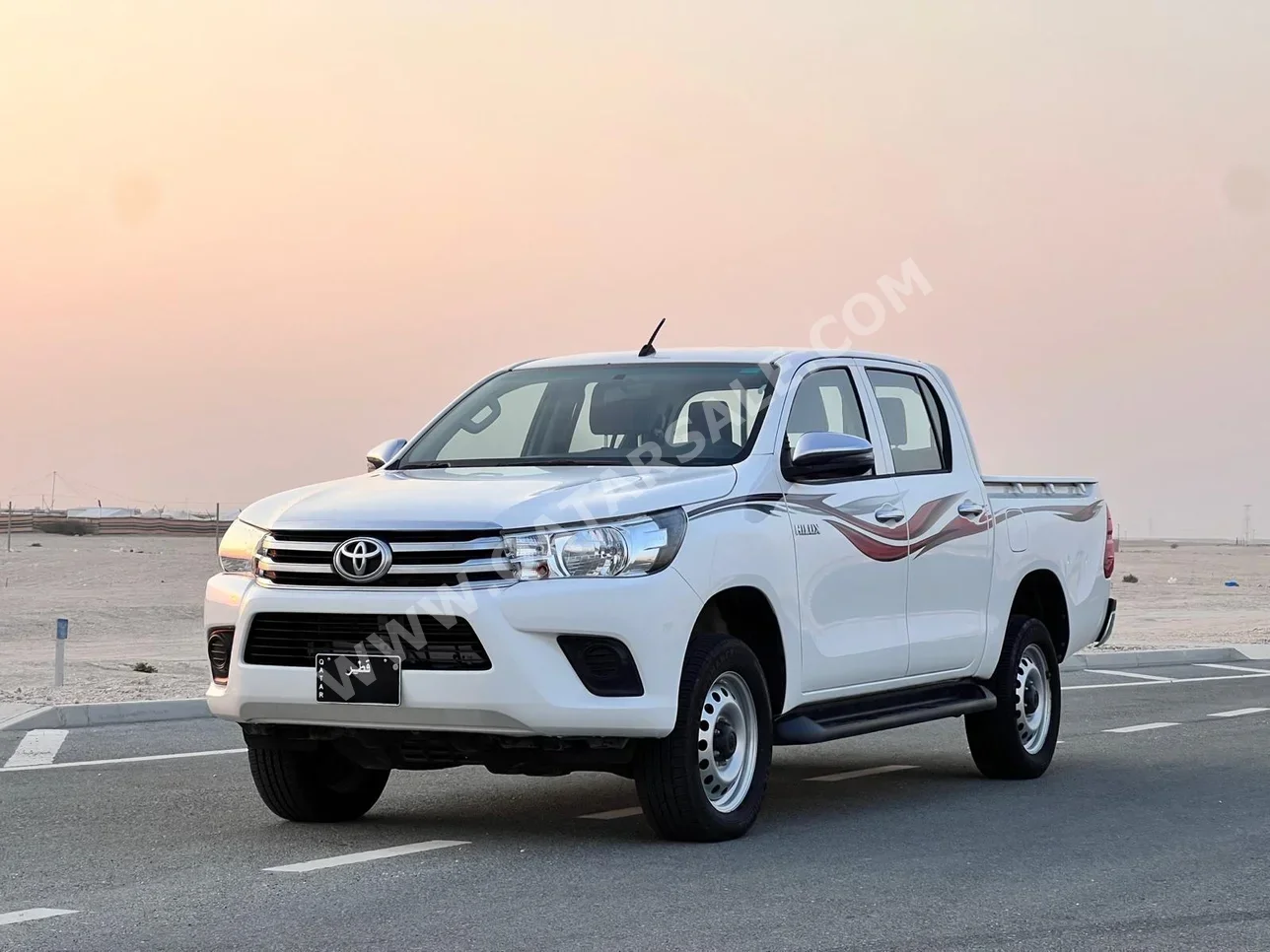 Toyota Hilux 2020 Automatic 57,000 Km 4 Cylinder Four Wheel Drive (4WD) Pick Up White