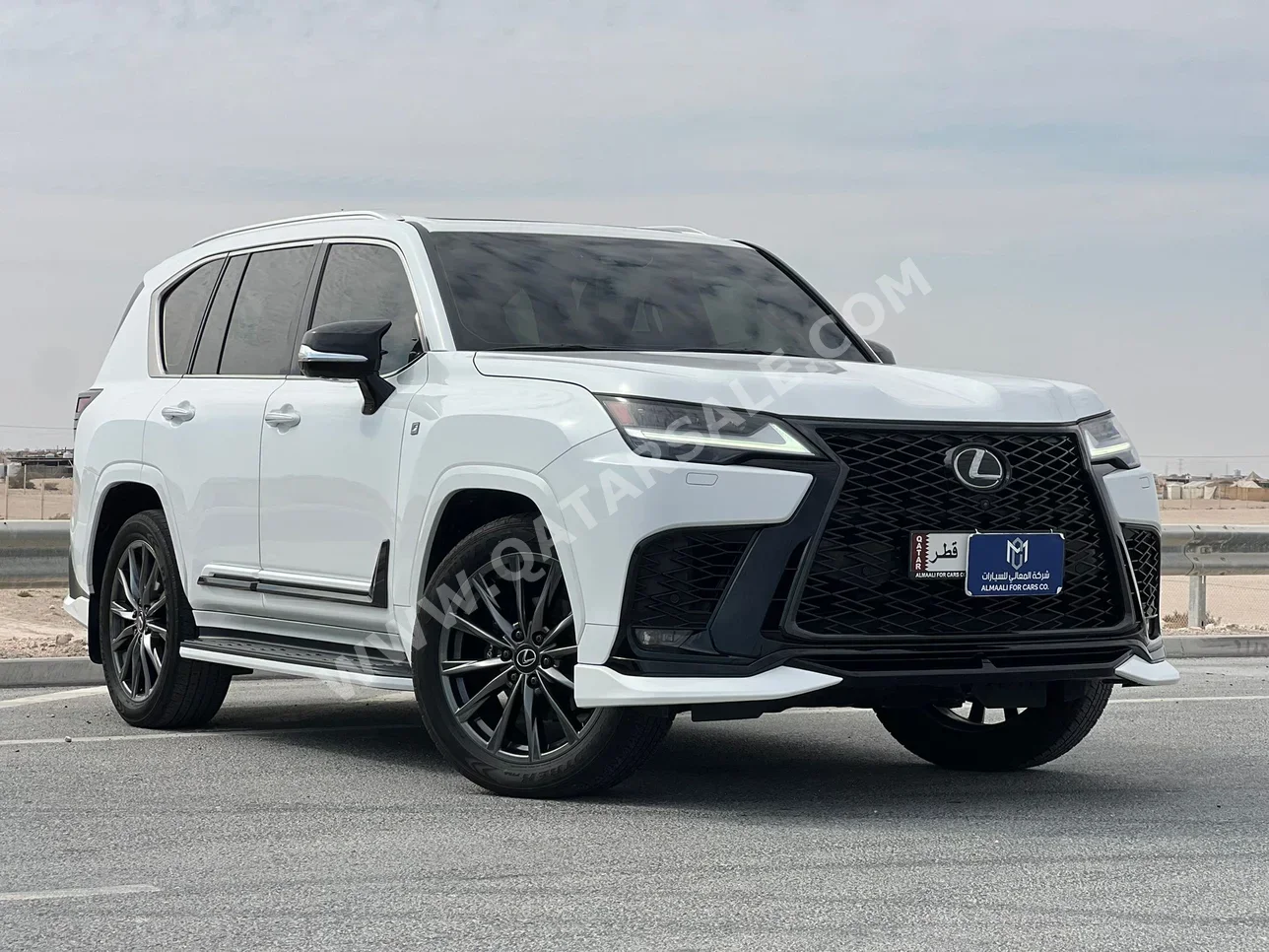 Lexus LX 600 F Sport 2024 Automatic 51,000 Km 6 Cylinder Four Wheel Drive (4WD) SUV White With Warranty