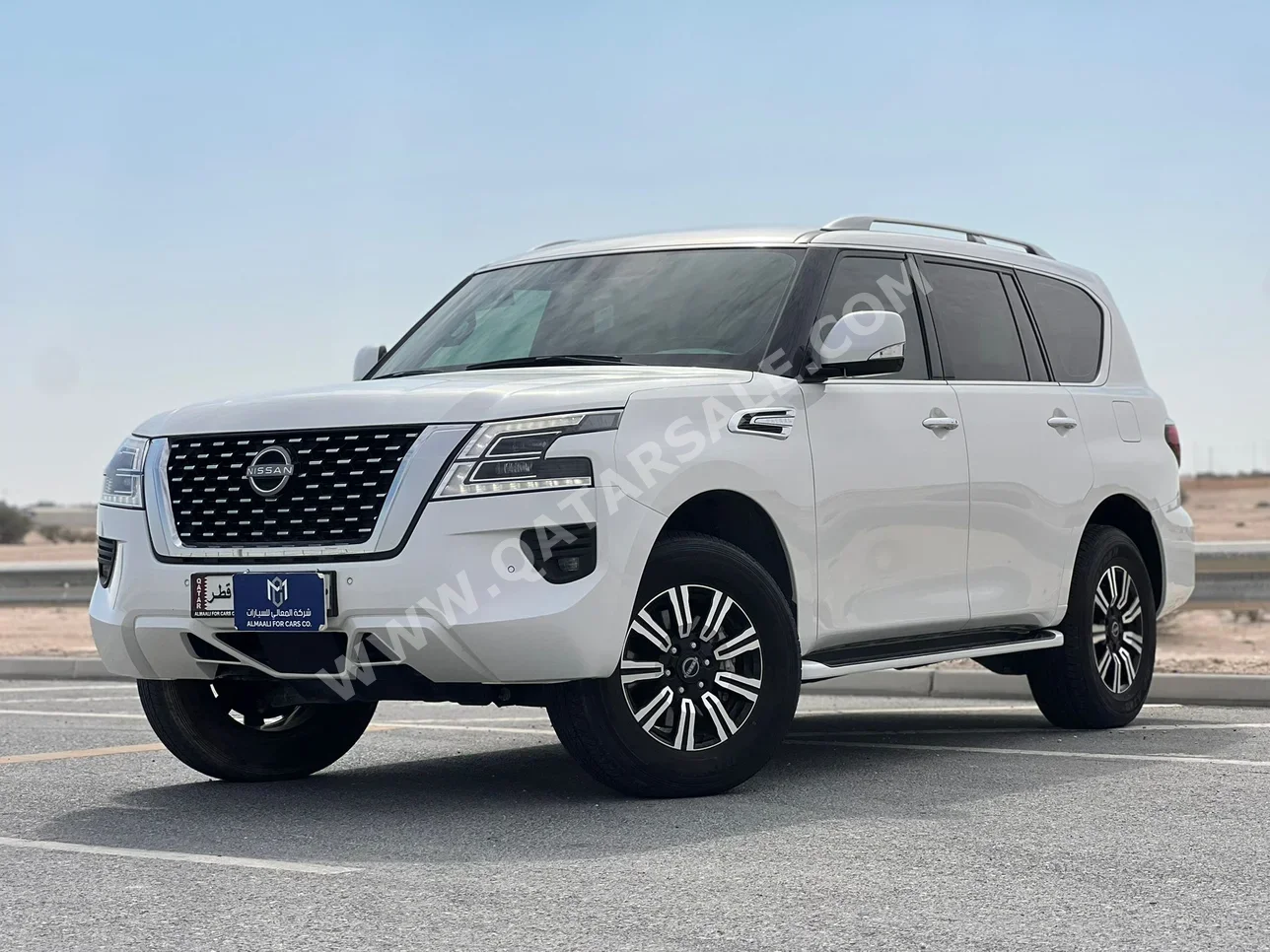 Nissan  Patrol  SE  2023  Automatic  26,000 Km  8 Cylinder  Four Wheel Drive (4WD)  SUV  White  With Warranty