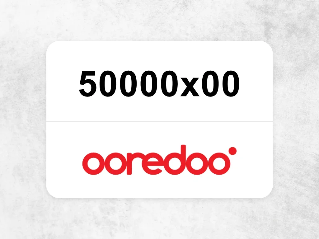 Ooredoo Mobile Phone  50000x00