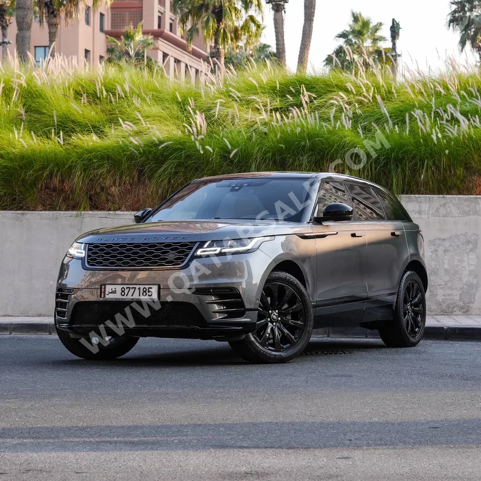 Land Rover  Range Rover  Velar  2018  Automatic  80,000 Km  4 Cylinder  All Wheel Drive (AWD)  SUV  Gray  With Warranty