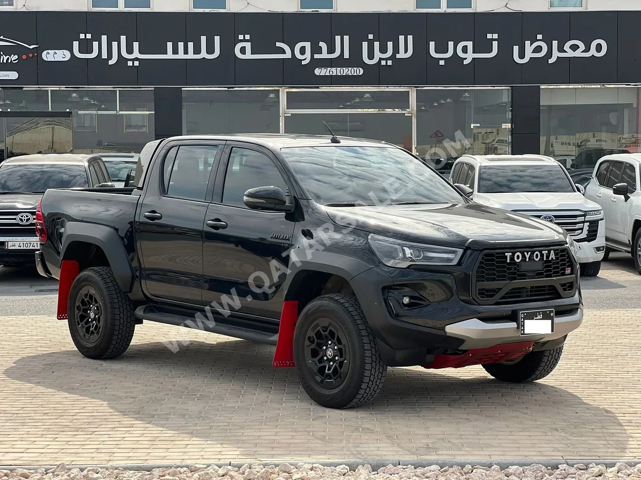 Toyota Hilux GR Sport 2025 Automatic 3,000 Km 6 Cylinder Four Wheel Drive (4WD) Pick Up Black With Warranty