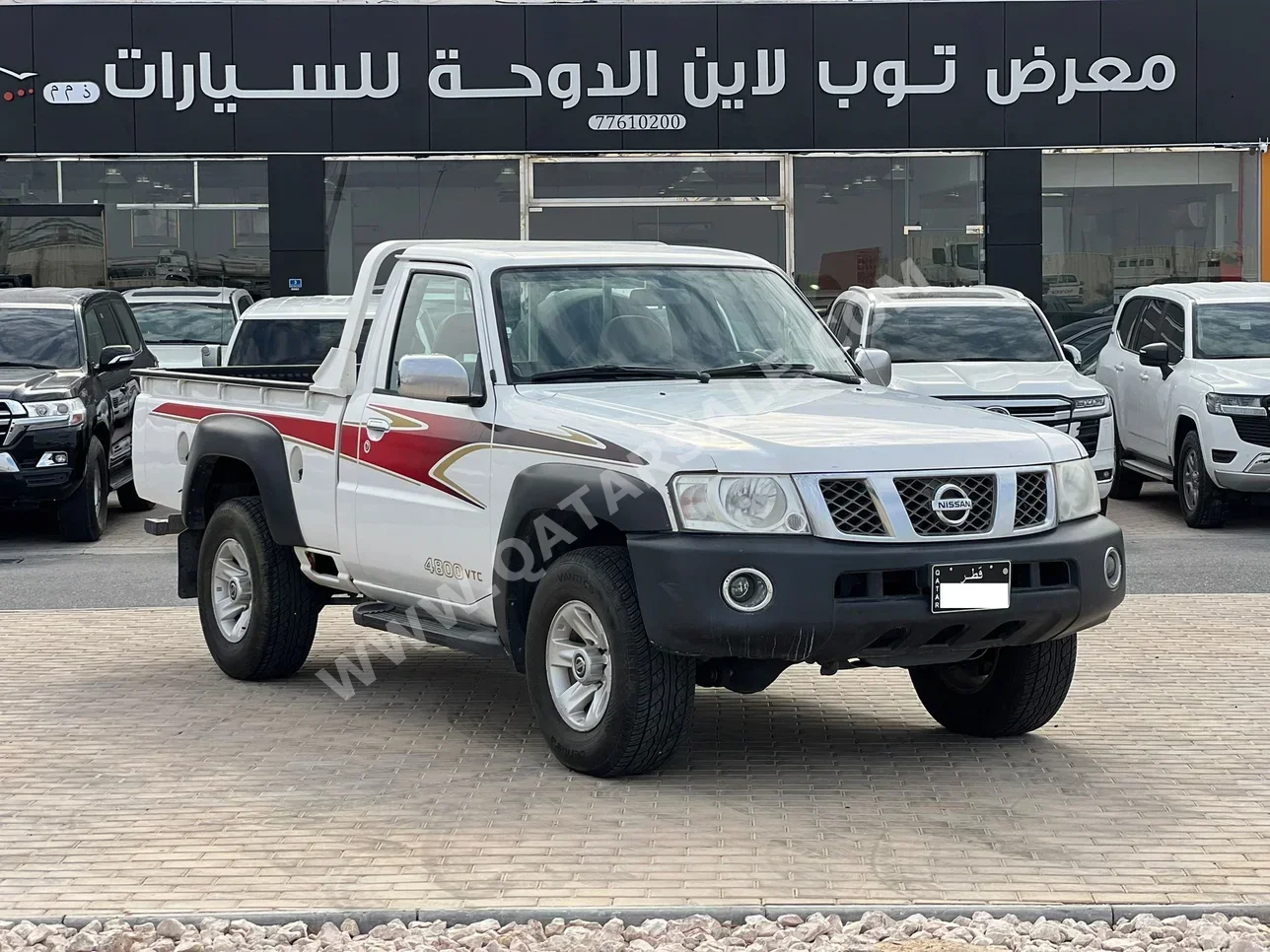Nissan  Patrol  Pickup  2018  Manual  251,000 Km  6 Cylinder  Four Wheel Drive (4WD)  Pick Up  White