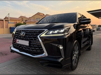 Lexus  LX  570  2017  Automatic  103,000 Km  8 Cylinder  Four Wheel Drive (4WD)  SUV  Black
