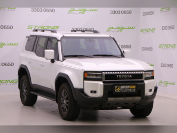 تويوتا  برادو  2025  اوتوماتيك  8,358 كم  6 سلندر  دفع رباعي  اس يو في  أبيض  تحت الضمان