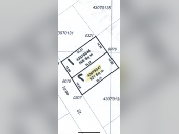 اراضي للبيع في الدوحة  - الهلال  -المساحة 521 متر مربع