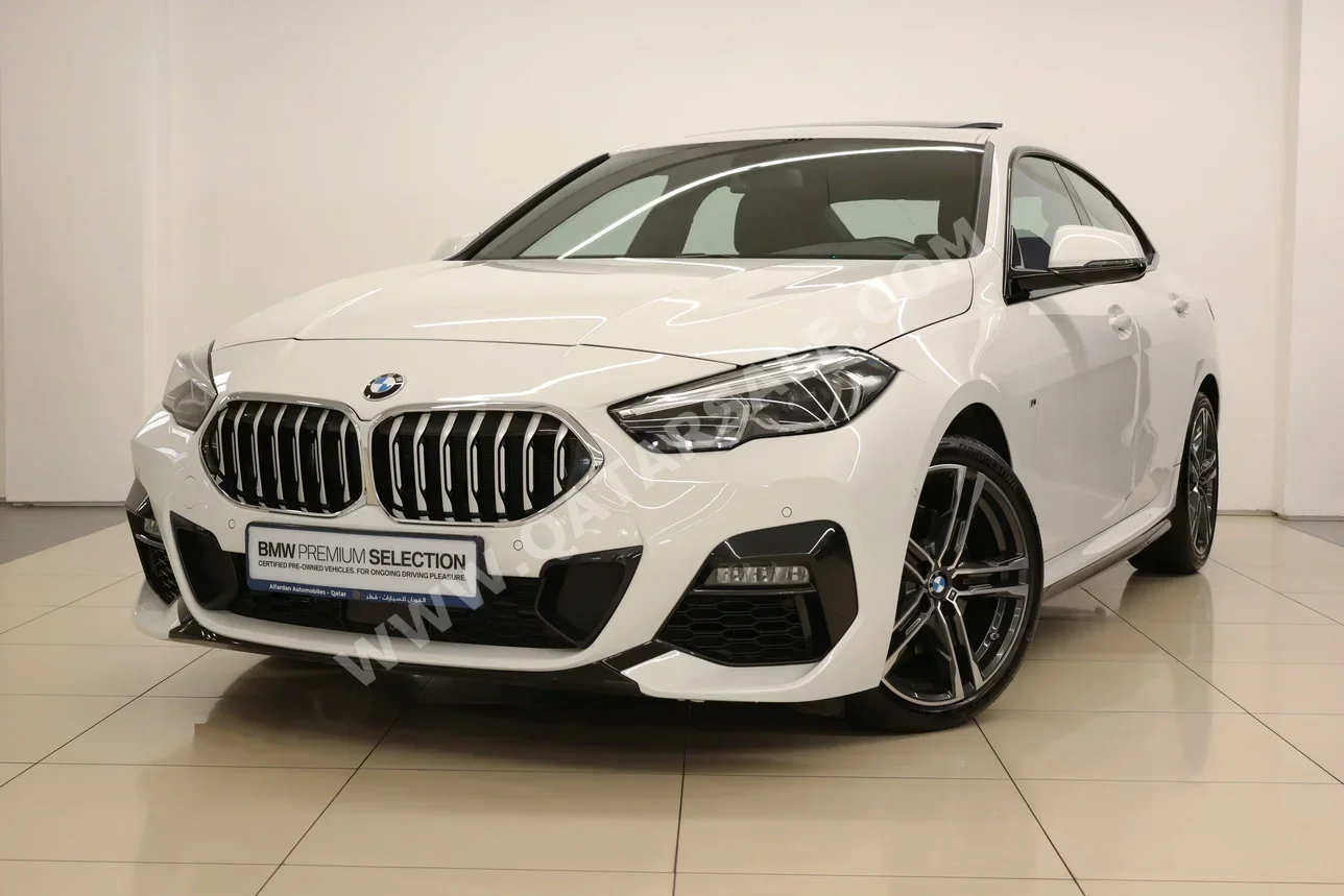 BMW 2-Series 218i 2024 Automatic 12,300 Km 3 Cylinder Front Wheel Drive (FWD) Sedan White With Warranty