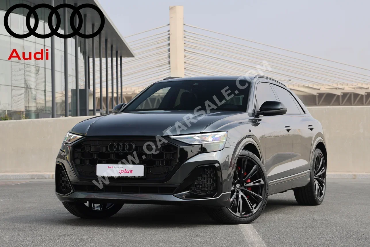 اودي اس كيو 8 2024 اوتوماتيك 4,000 كم 8 سلندر دفع كلي مستمر اس يو في رمادي تحت الضمان