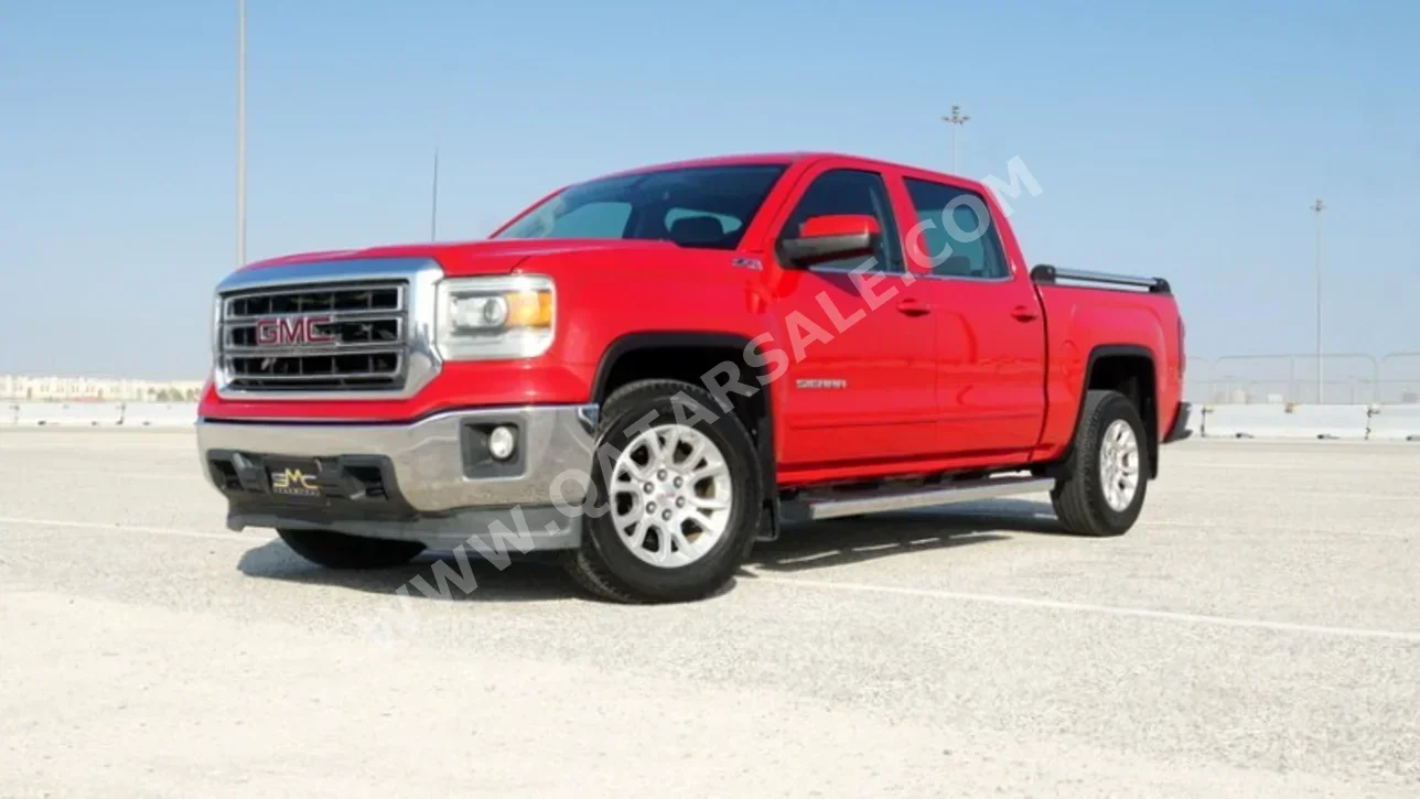 جي ام سي  سييرا  اس ال اي  2014  اوتوماتيك  94,000 كم  8 سلندر  دفع رباعي  بيكب  أحمر