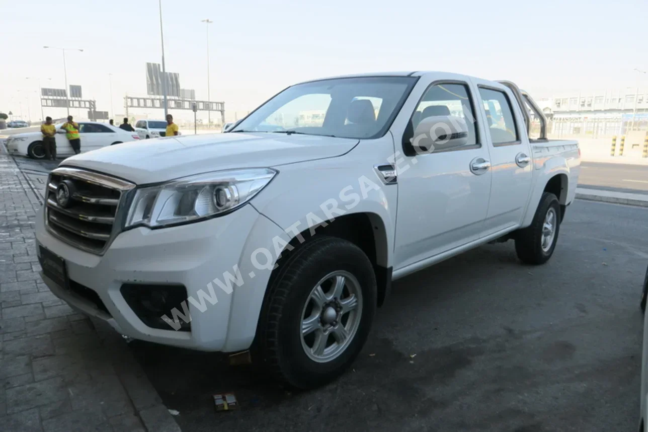 غريت وول  وينغل 6  2020  عادي  37,000 كم  4 سلندر  دفع رباعي  بيكب  أبيض