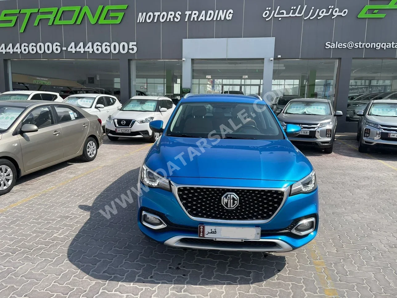 MG  HS  2021  Automatic  40,000 Km  4 Cylinder  Four Wheel Drive (4WD)  SUV  Blue