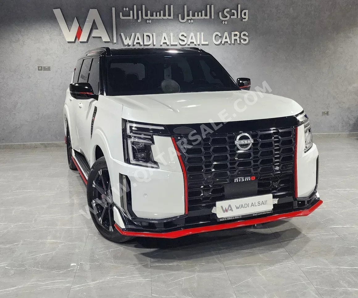 Nissan Patrol Nismo 2026 Automatic 10,000 Km 8 Cylinder Four Wheel Drive (4WD) SUV White With Warranty