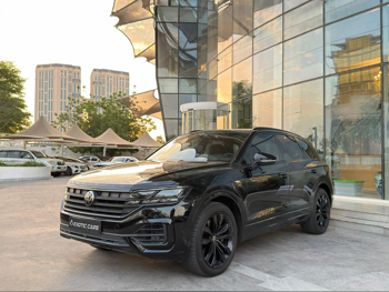 Volkswagen  Touareg  R line  2023  Automatic  34,000 Km  6 Cylinder  All Wheel Drive (AWD)  SUV  Black  With Warranty