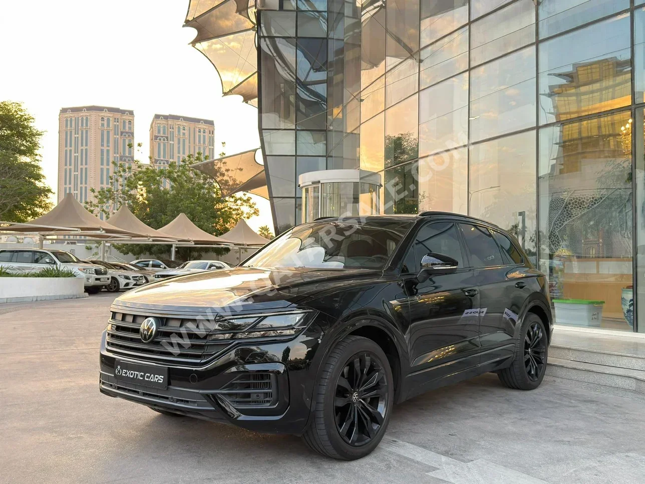 Volkswagen Touareg R line 2023 Automatic 34,000 Km 6 Cylinder All Wheel Drive (AWD) SUV Black With Warranty