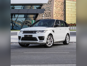 Land Rover  Range Rover  Sport Super charged  2018  Automatic  115,000 Km  8 Cylinder  Four Wheel Drive (4WD)  SUV  White