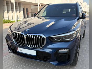 BMW  X-Series  X5 40i  2021  Automatic  41,000 Km  6 Cylinder  All Wheel Drive (AWD)  SUV  Blue  With Warranty