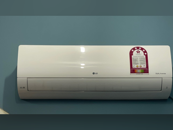 مكيفات الهواء ال جي  ضمان