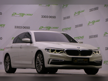 بي ام دبليو  الفئة - الخامسة  530i  2017  اوتوماتيك  140,000 كم  4 سلندر  دفع خلفي  سيدان  أبيض  تحت الضمان