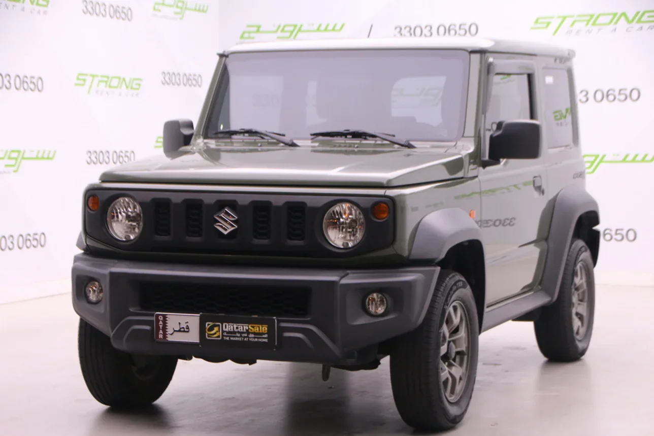 Suzuki  Jimny  2021  Manual  104,000 Km  4 Cylinder  Four Wheel Drive (4WD)  SUV  Olive Green  With Warranty