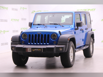 Jeep  Wrangler  Sport  2016  Automatic  118,000 Km  6 Cylinder  Four Wheel Drive (4WD)  SUV  Blue