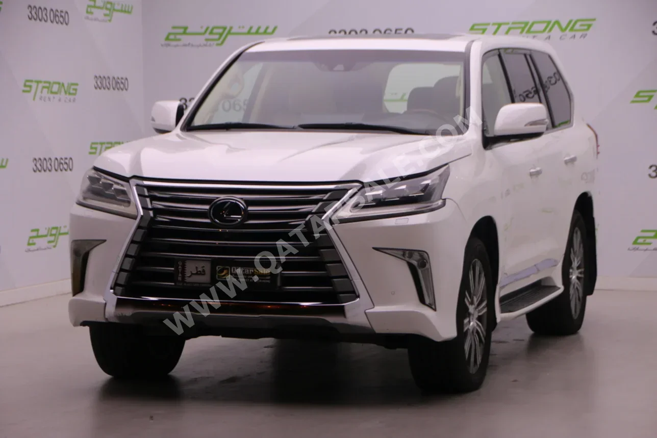 لكزس  ال اكس  570  2016  اوتوماتيك  287,000 كم  8 سلندر  دفع رباعي  اس يو في  أبيض